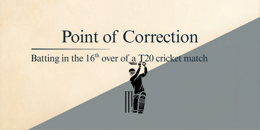 The 16th Over: Why Strategy Must Meet Soul in your Second Innings
