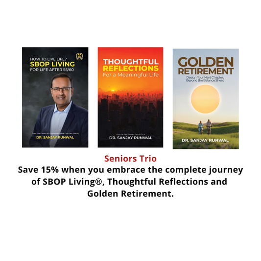 Senior's Trio: SBOP Living® + Thoughtful Reflections + Golden Retirement