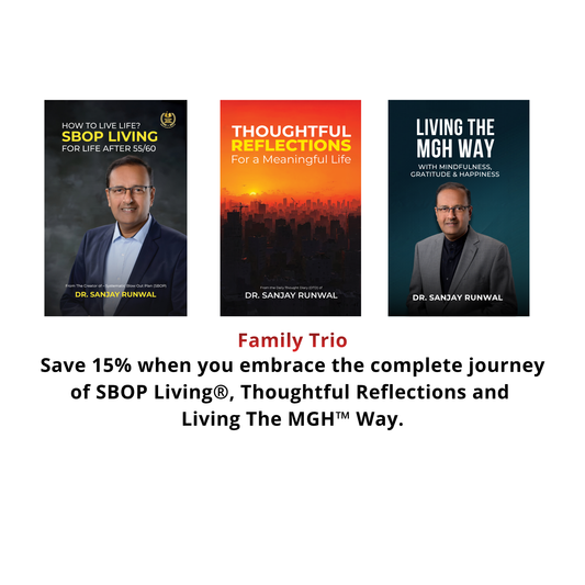 Family Trio: SBOP Living® + Thoughtful Reflections + Living The MGH™ Way